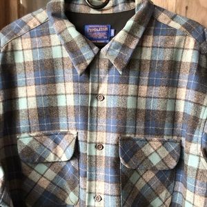 Pendleton Mens XXL Long Wool Shirt